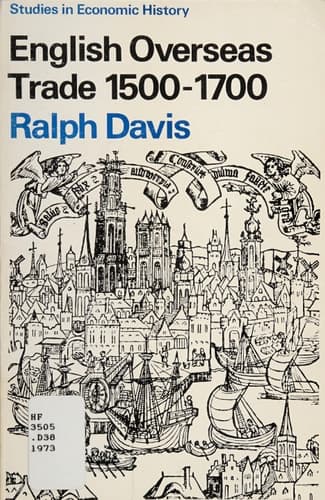 English overseas trade, 1500-1700; (Studies in economic history)