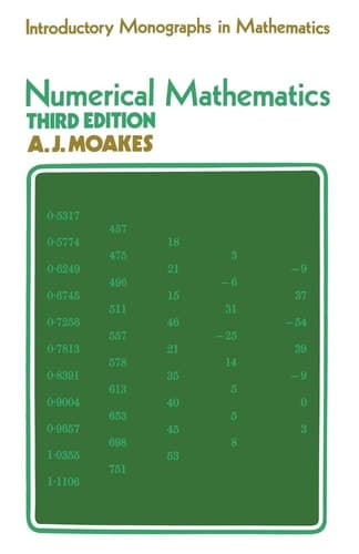 Numerical Mathematics Exercises in computing with a desk calculator