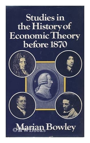 Studies in the history of economic theory before 1870