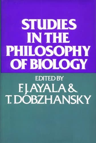 Studies in the Philosophy of Biology Reduction and Related Problems