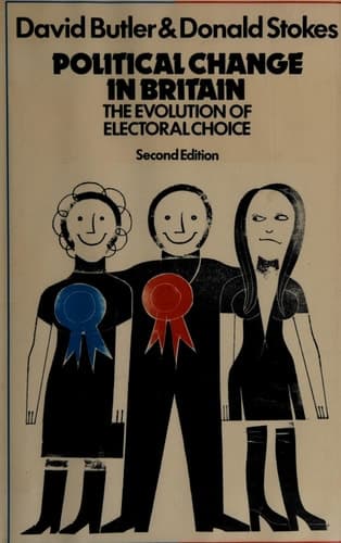 Political change in Britain: The evolution of electoral choice