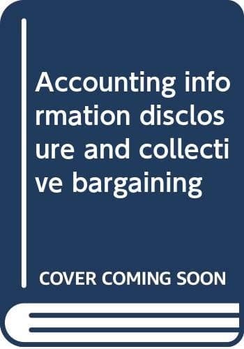 Accounting information disclosure and collective bargaining