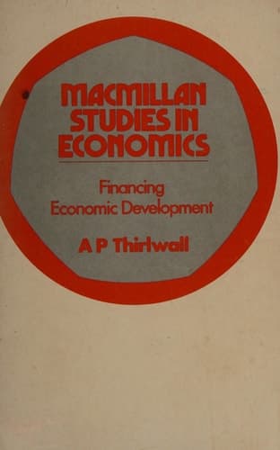 Financing economic development (Macmillan studies in economics)