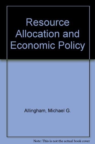 Resource allocation and economic policy