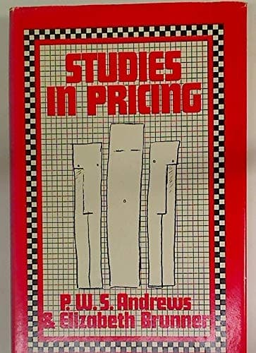 Studies in pricing