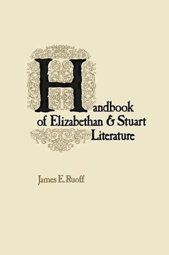 Macmillan's Handbook of Elizabethan & Stuart Literature