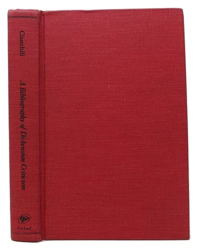 A Bibliography of Dickensian Criticism, 1836-1975