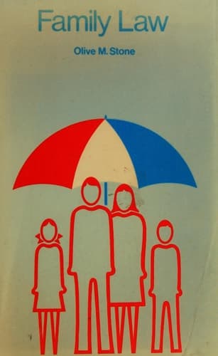 Family law: An account of the law of domestic relations in England and Wales in the last quarter of the twentieth century, with some comparisons