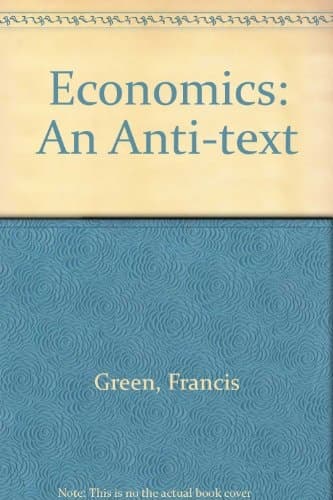 Economics, an anti-text