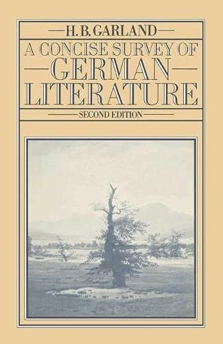 A concise survey of German literature