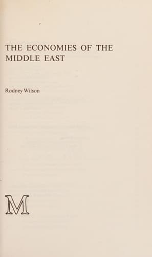 The Economies of the Middle East
