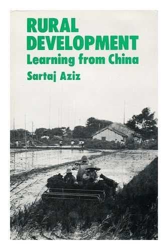 Rural development: Learning from China