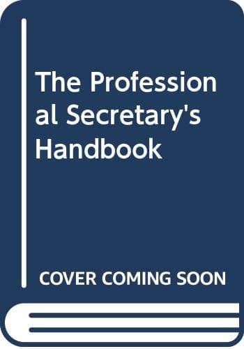 The Professional Secretary's Handbook