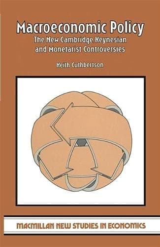 MACROECONOMIC POLICY (MACMILLAN NEW STUDIES IN ECONOMICS)