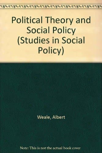 Political theory and social policy (Studies in social policy)