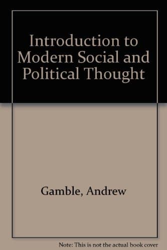 an introduction to modern social and political thought