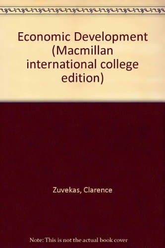 Economic Development: An Introduction (Macmillan International College Edition)