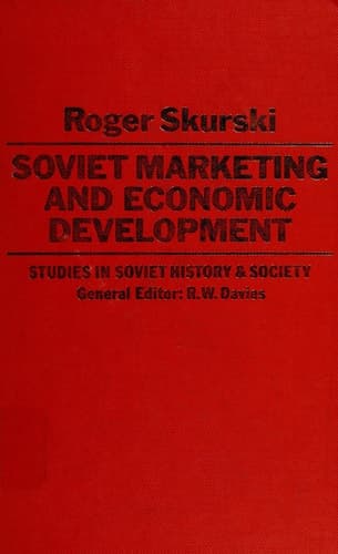 Soviet Marketing and Economic Development