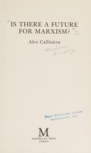 Is There a Future for Marxism