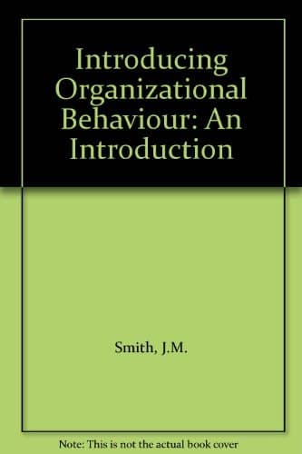 Introducing Organizational Behaviour