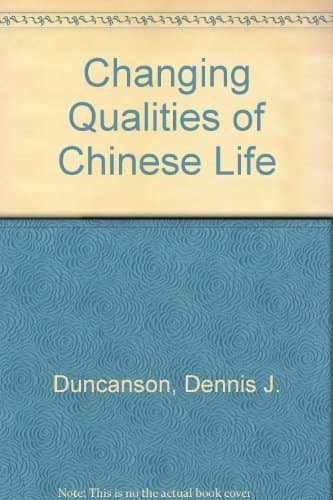 Changing qualities of Chinese life