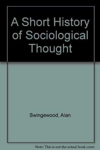 A Short History of Sociological Thought