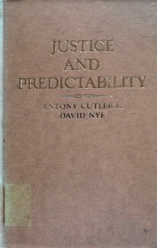Justice and Predictability