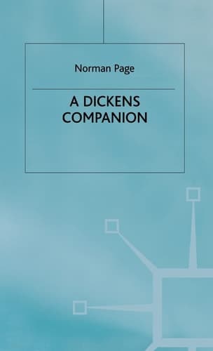 A Dickens Companion (Literary Companions)