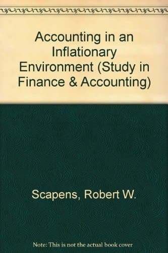 Accounting in an Inflationary Environment