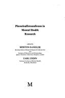 Phenolsulfotransferase in Mental Health Research