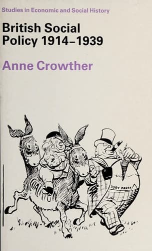 Social Policy in Britain, 1914-1939