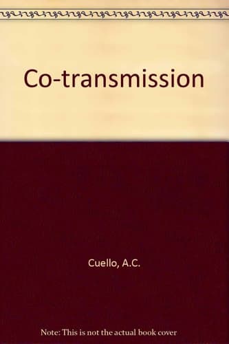 Co-transmission Proceedings of a Symposium Held at Oxford During the 50th Anniversary Meeting of the British Pharmacological Society