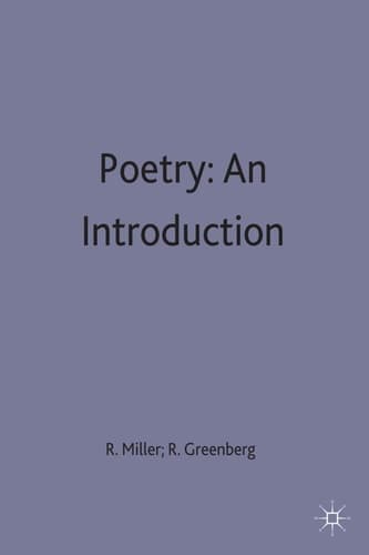 Poetry: An Introduction An Introduction