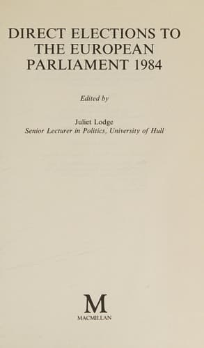 Direct elections to the European Parliament, 1984