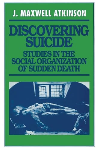 Discovering Suicide Studies in the Social Organization of Sudden Death