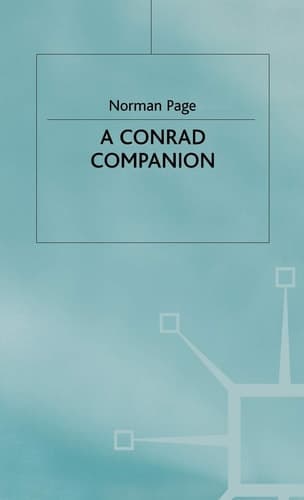A Conrad Companion (Literary Companions)