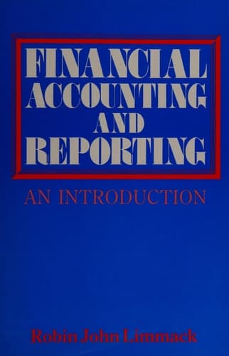 Financial Accounting and Reporting An Introduction