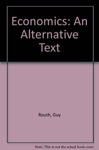 Economics: An Alternative Text