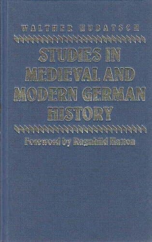Studies in Medieval and Modern German History