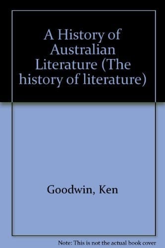 A history of Australian literature (Macmillan history of literature)