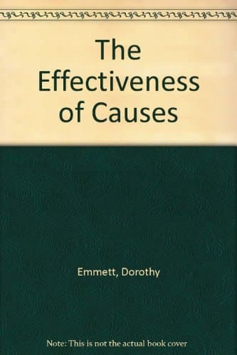 THE EFFECTIVENESS OF CAUSES.