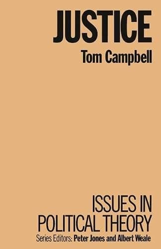 Justice: Issues in political theory