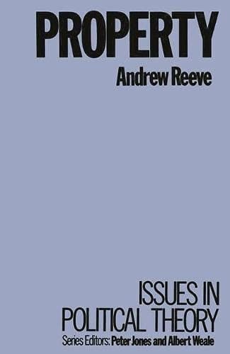 Property (Issues in Political Theory)
