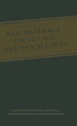 Raw Materials, Energy and Western Security