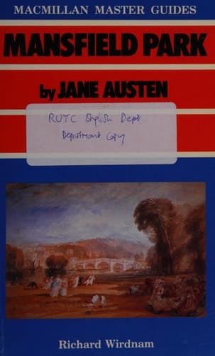 Mansfield Park by Jane Austen