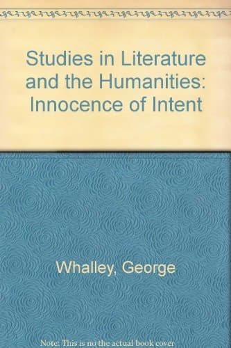 Studies in Literature and the Humanities Innocence of Intent