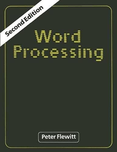 Word Processing An Introduction
