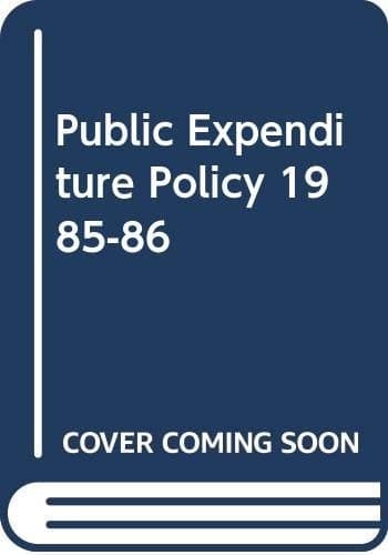Public expenditure policy
