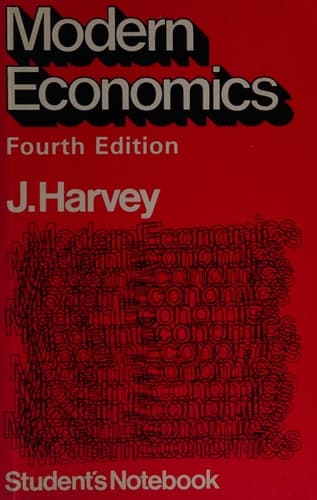 Modern Economics Student's Notebook