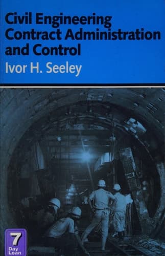Civil Engineering Contract Administration and Control